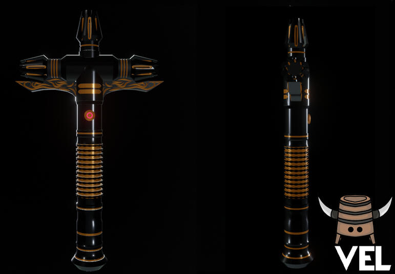 Luxurious CrossGuard Saber